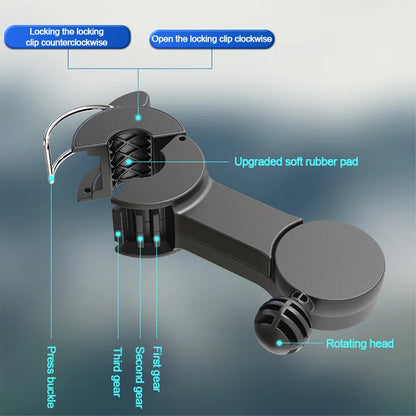 Wentylator Chłodzący do Oparcia Fotelu Samochodowego SEAMETAL 3-stopniowy z 360° obrotem